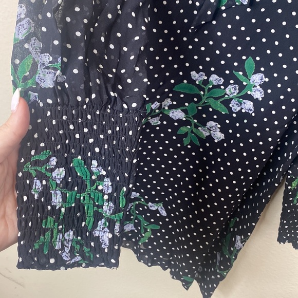 Ganni Rometty Ruffled Print Georgette Dress - Picture 5 of 6